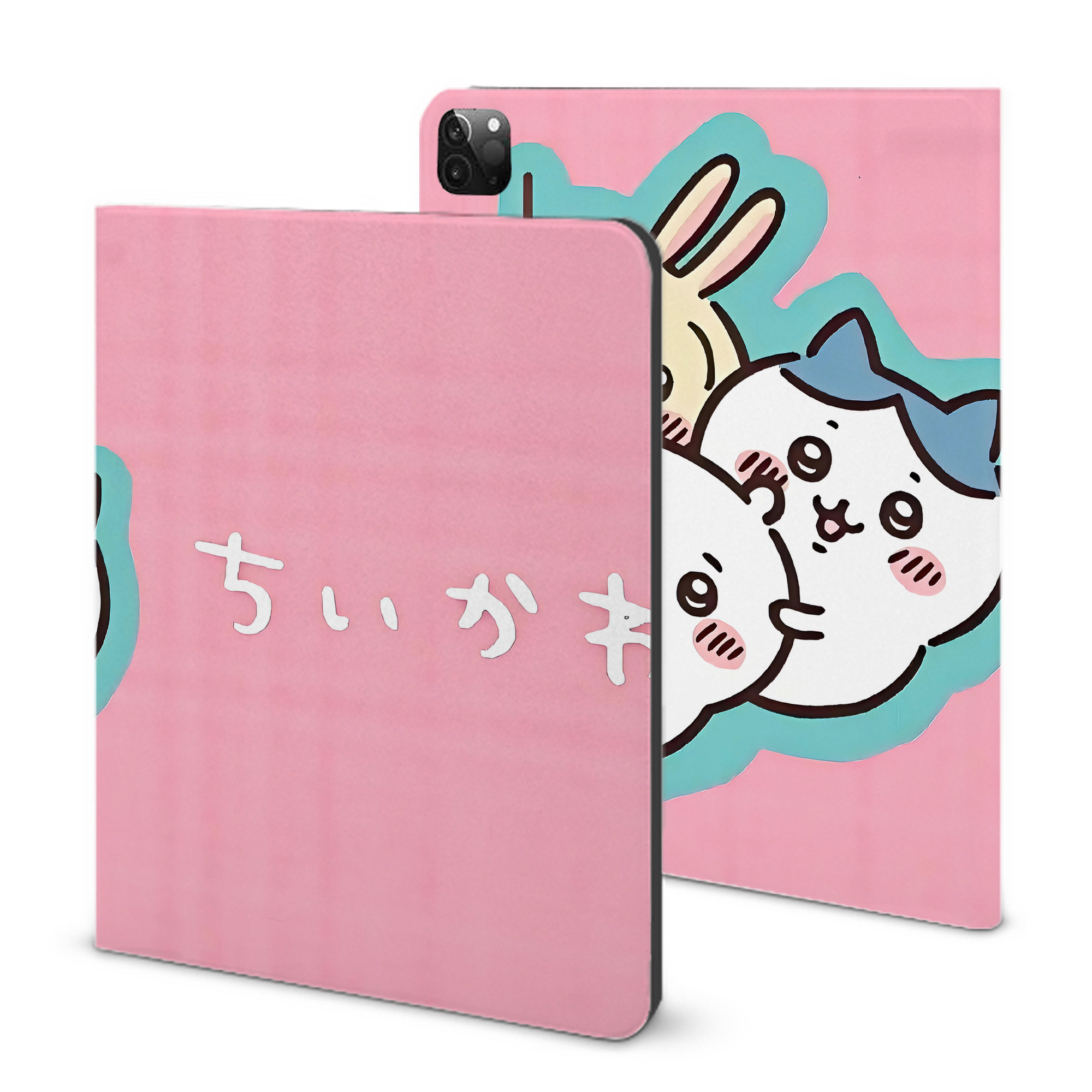 （画像用） ちいかわ Chii-kawa IPadケース ペンホルダー付き ブックスタイルデザイン